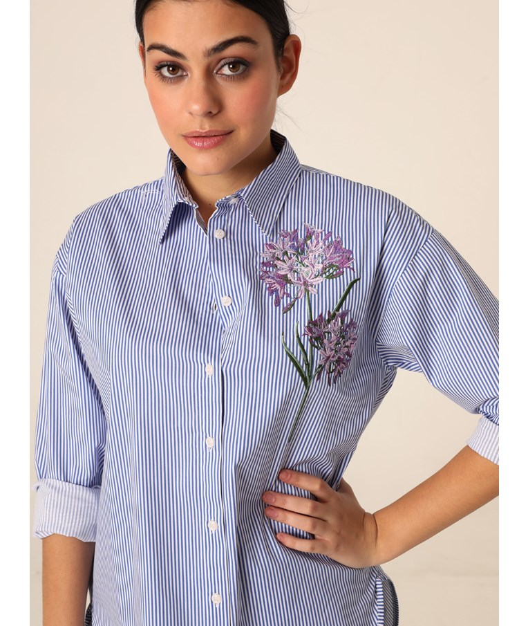 Ženska bluza s črtastim vzorcem EXTERRA