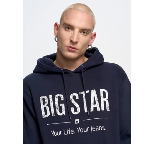 Moški pulover s kapuco BIG STAR SWEAT ASHLYNO	