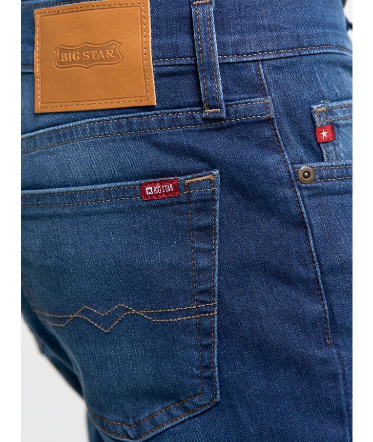 Moške jeans hlače  BIG STAR TROUSERS DENIM TERRY CARROT	