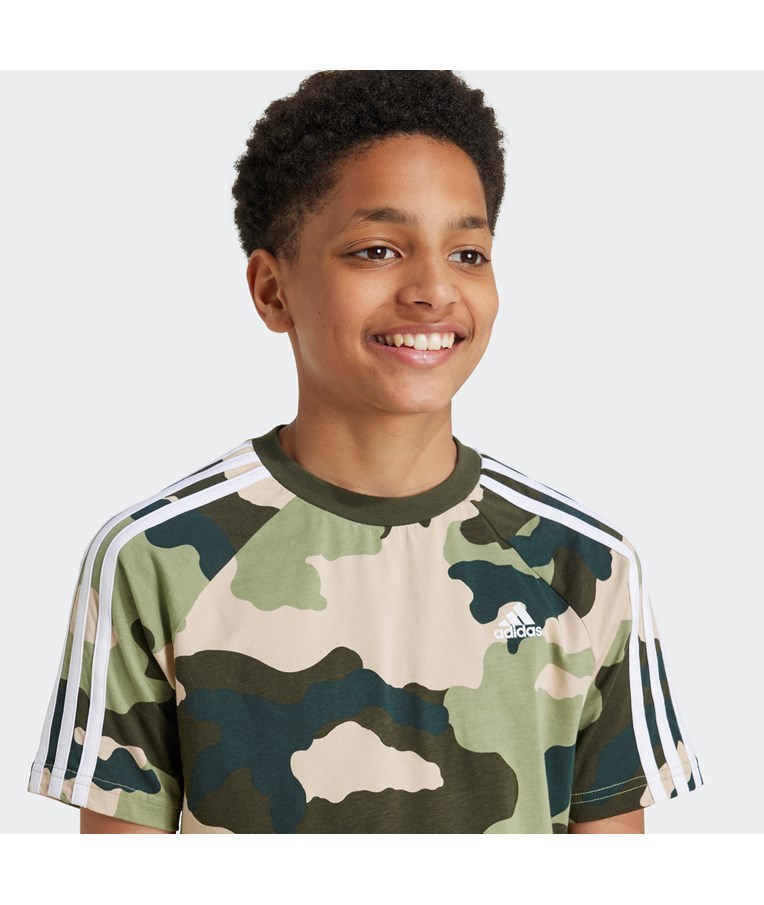 Mladinska športna majica ADIDAS J BL CAMO T