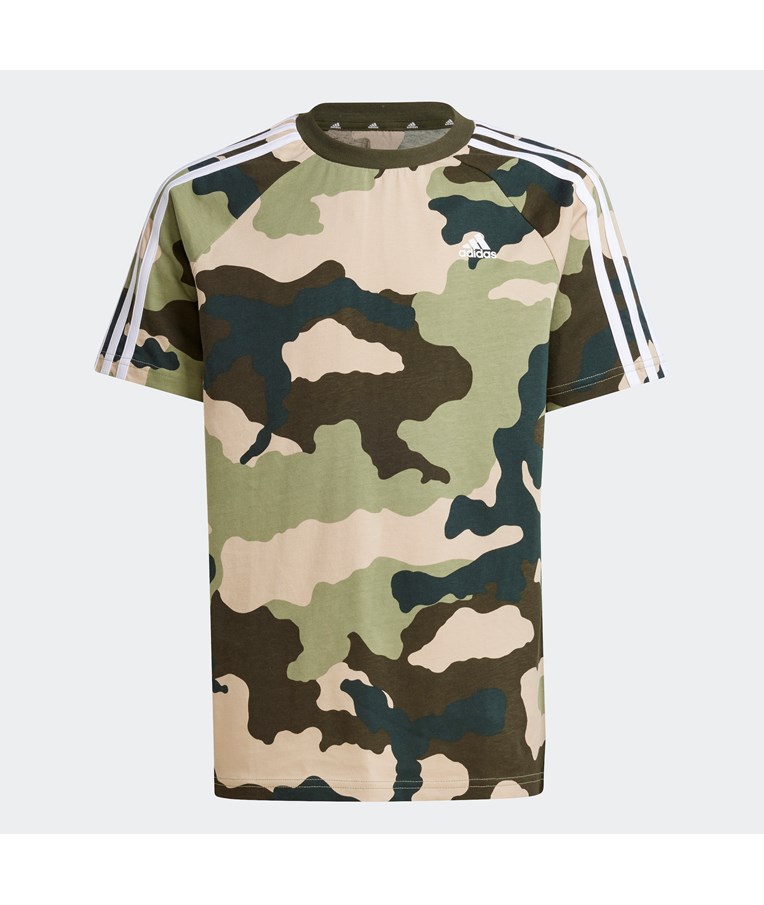 Mladinska športna majica ADIDAS J BL CAMO T