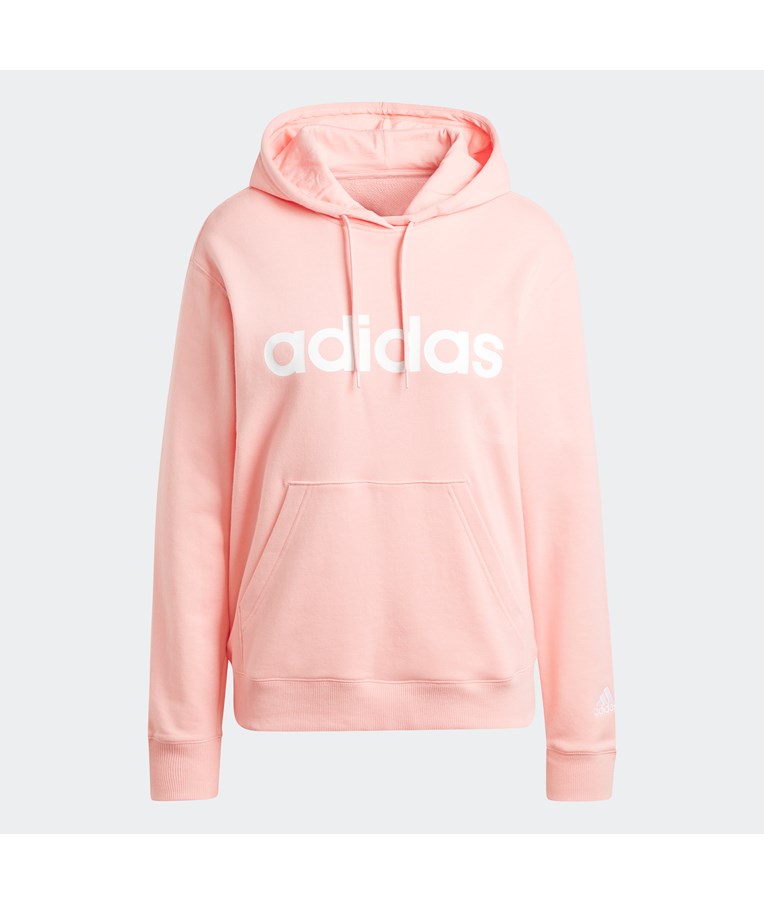 Ženski športni pulover s kapuco ADIDAS W LIN FT HDADIDAS W LIN FT HD