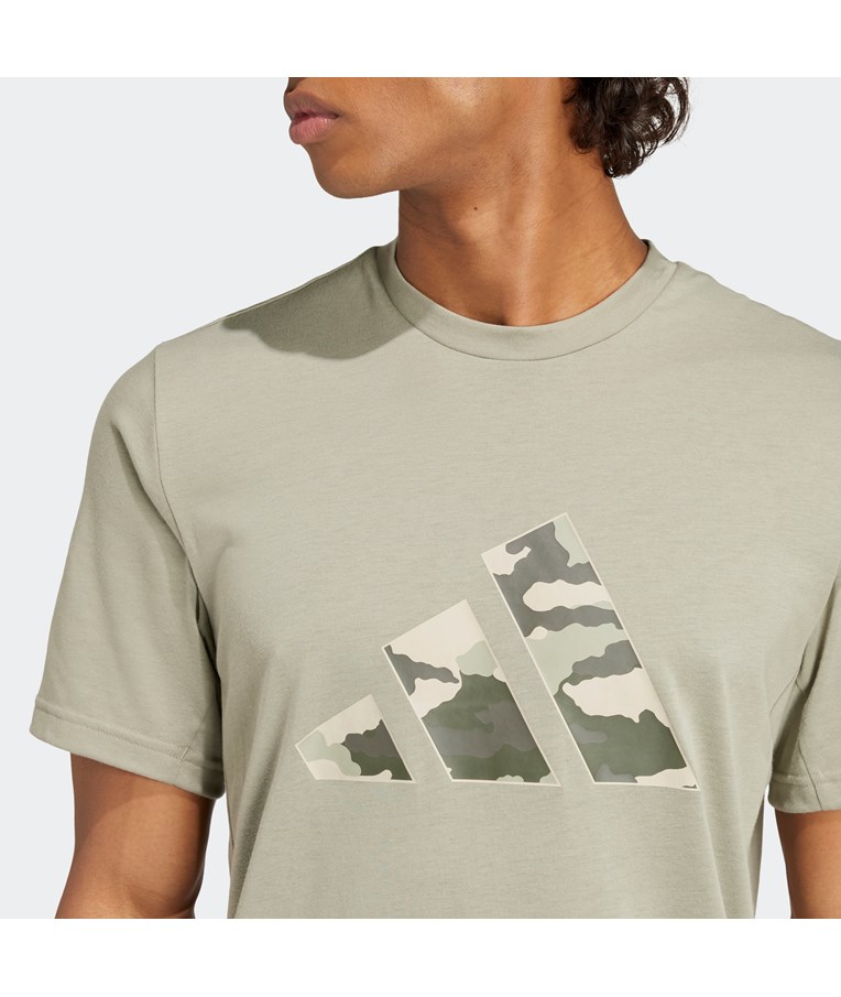 Moška športna majica ADIDAS CAMO BIG LOGO T