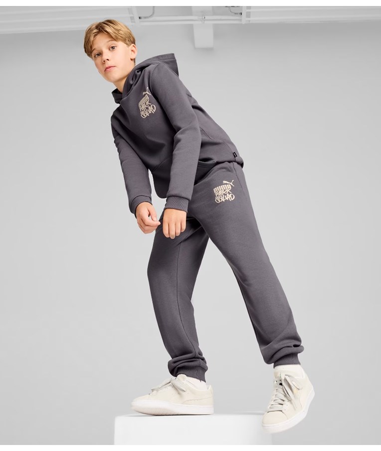 Mladinske športne hlače PUMA ESS+ MID 90S Sweatpants TR B