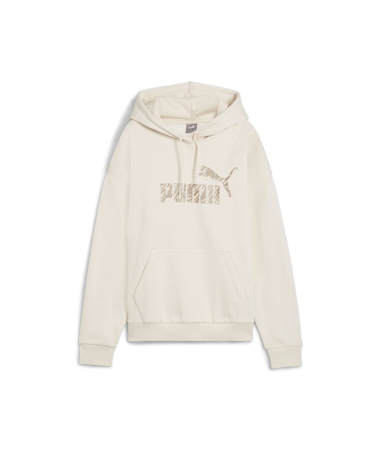 Ženski športni pulover s kapuco PUMA ESS+ ANIMAL Hoodie FL