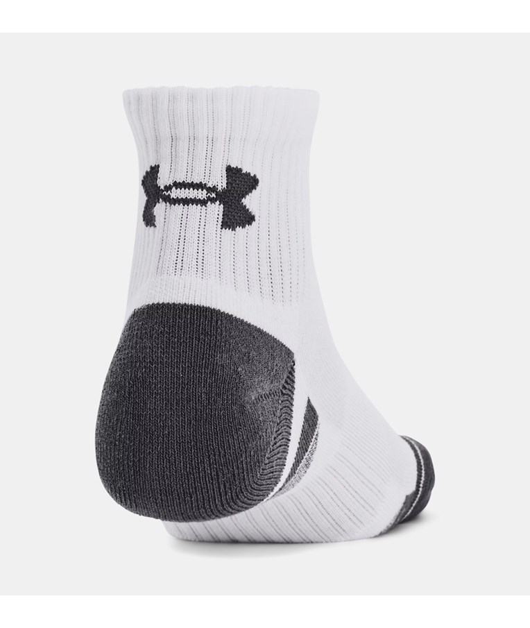 Športne nogavice UNDER ARMOUR UA PERFORMANCE COTTON 3P QTR