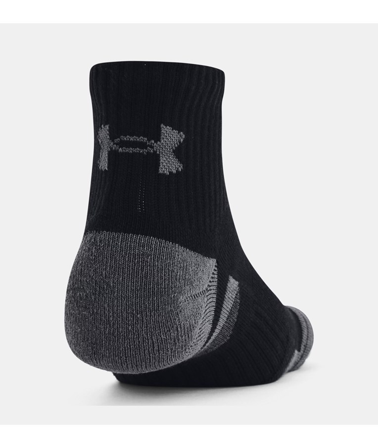 Športne nogavice UNDER ARMOUR UA PERFORMANCE COTTON 3P QTR