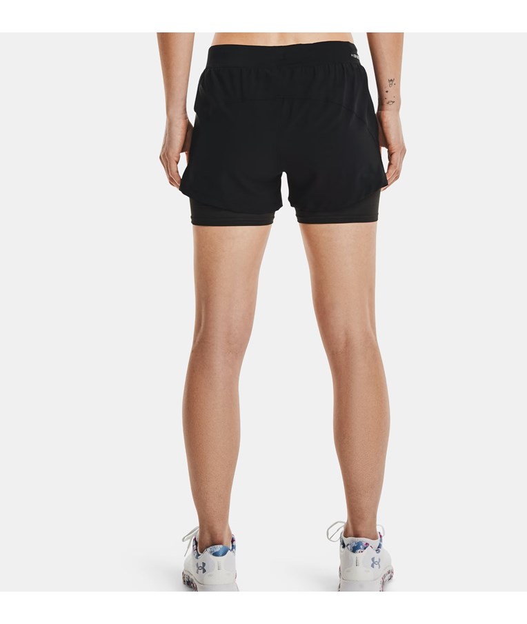 Ženske tekaške kratke hlače UNDER ARMOUR UA ISO-CHILL RUN 2N1 SHORT