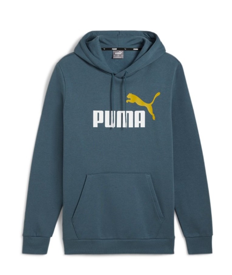 Moški pulover s kapuco PUMA ESS+ 2 Col Big Logo Hoodie FL