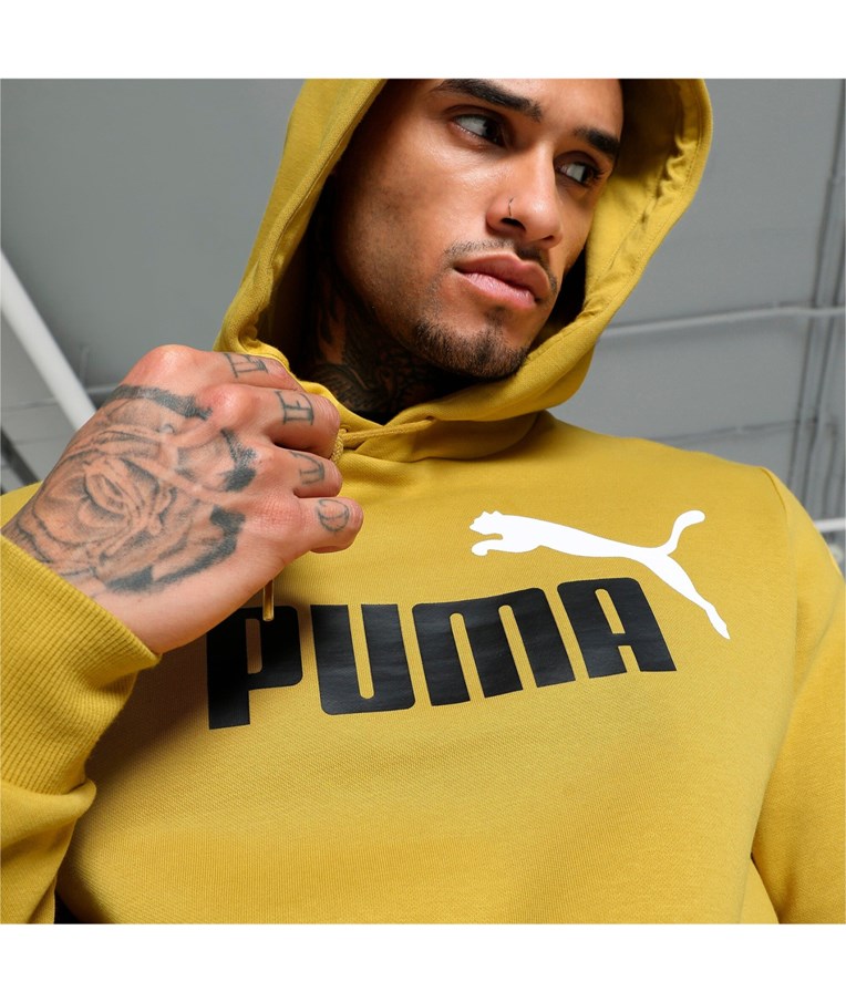 Moški pulover s kapuco PUMA ESS+ 2 Col Big Logo Hoodie FL