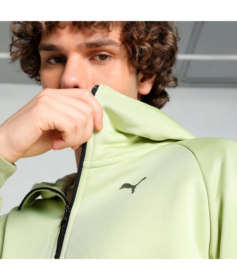 Moška športna jopa s kapuco PUMA TECH FZ Hoodie FL