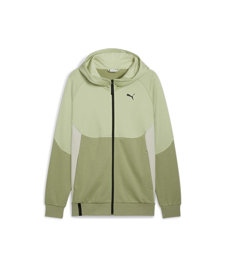 Moška športna jopa s kapuco PUMA TECH FZ Hoodie FL