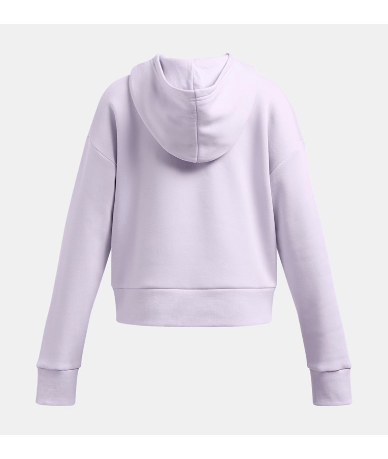 Dekliški športni pulover s kapuco UNDER ARMOUR UA RIVAL FLEECE CROP HOODIE