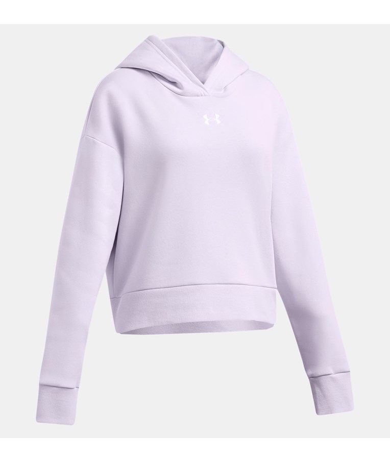 Dekliški športni pulover s kapuco UNDER ARMOUR UA RIVAL FLEECE CROP HOODIE