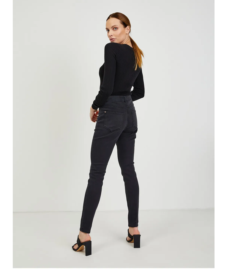 Črne ženske skinny fit kavbojke ORSAY Trousers Denim