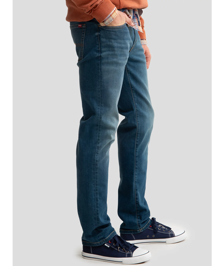 Moške jeans hlače BIG STAR TROUSERS DENIM TERRY