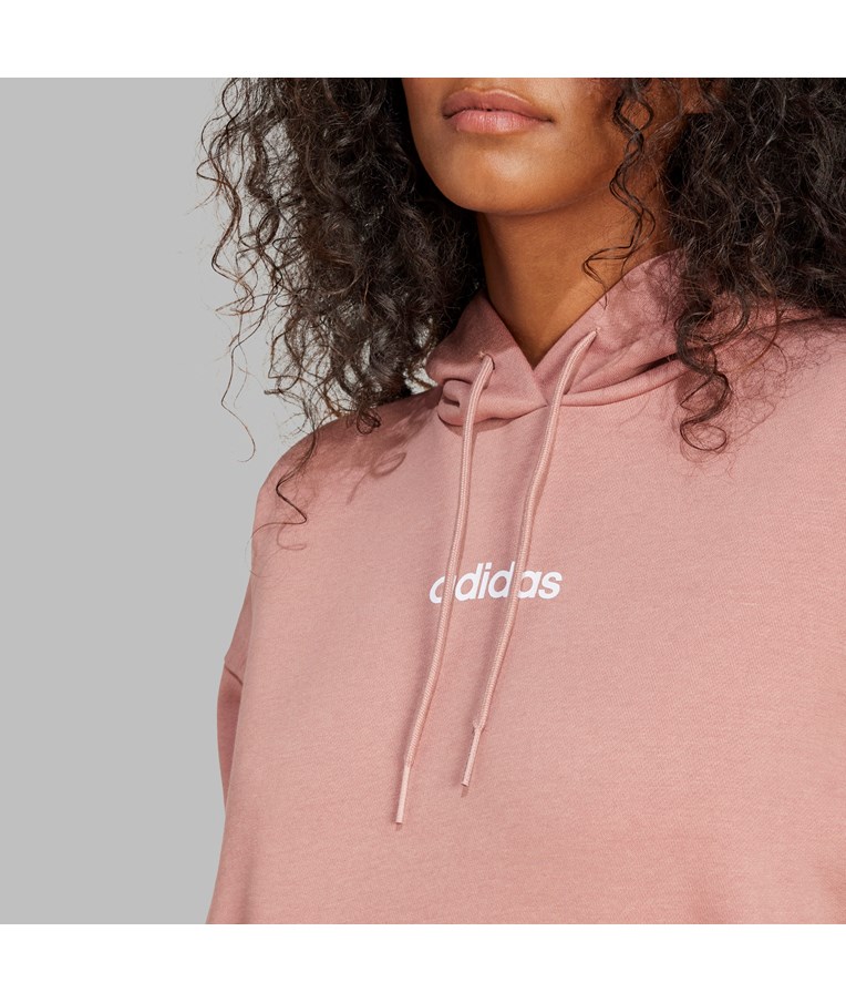 Ženski športni pulover s kapuco ADIDAS W LIN FL HD