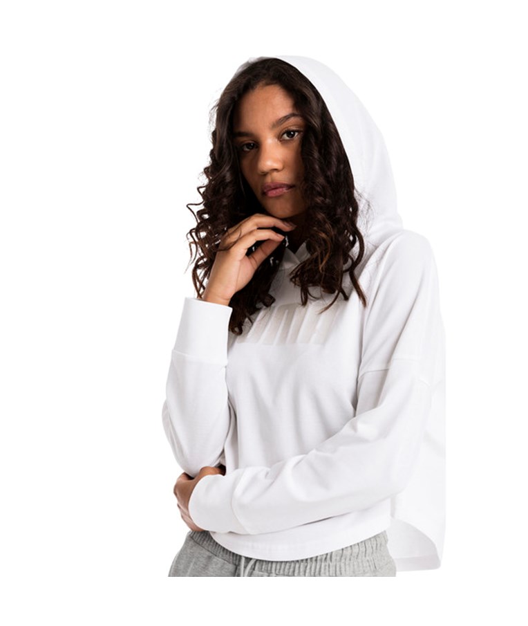 puma summer cropped light hoody