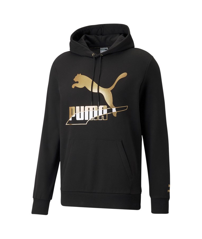 Moški športni pulover s kapuco PUMA Classic Graphics Brand Love Grap