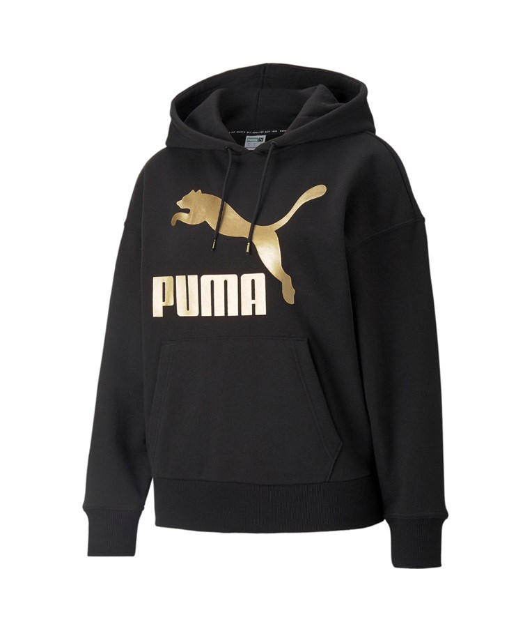 Ženski športni pulover s kapuco PUMA Classic Logo Hoodie (s)