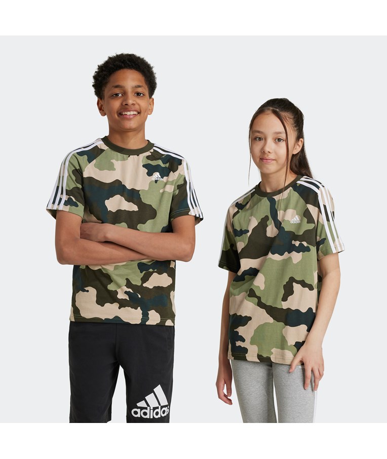 Mladinska športna majica ADIDAS J BL CAMO T