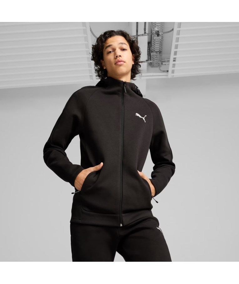 Moška športna jopa s kapuco PUMA EVOSTRIPE Full-Zip Hoodie DK