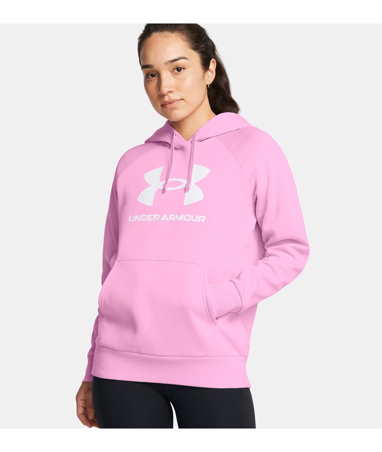 Ženski športni pulover s kapuco UNDER ARMOUR UA RIVAL FLEECE BIG LOGO HDY