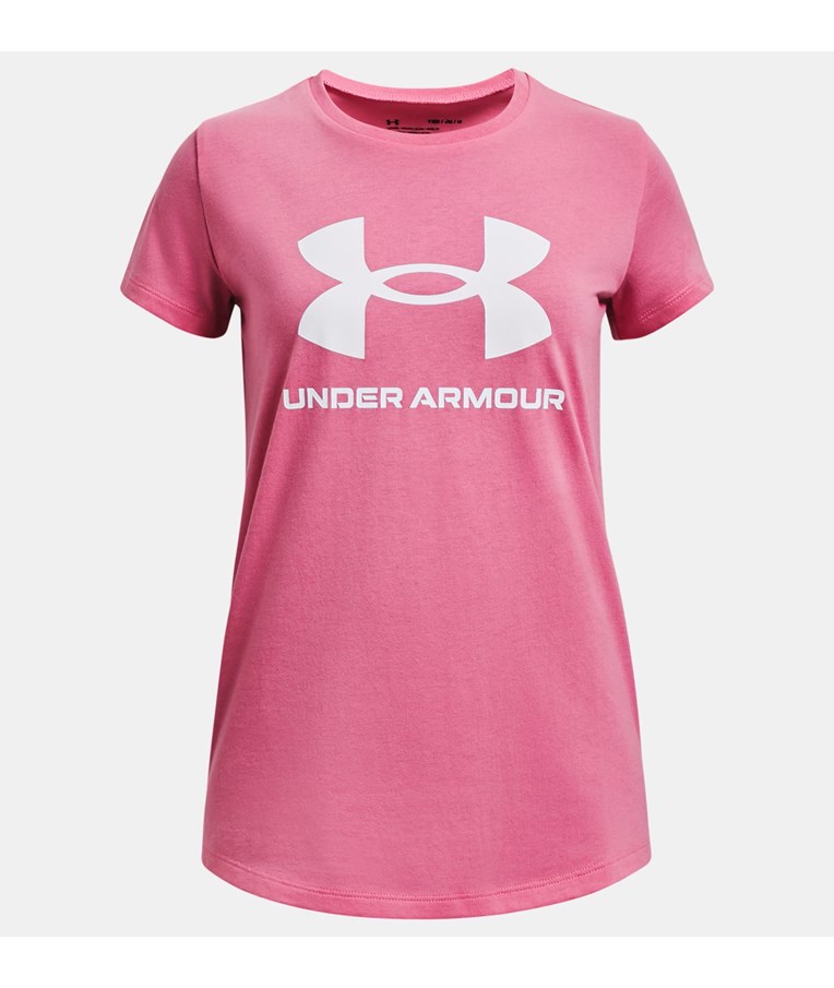 Dekliška športna majica UNDER ARMOUR UA G SPORTSTYLE LOGO SS