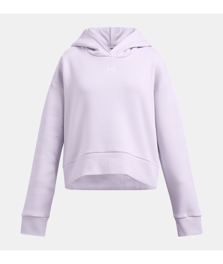 Dekliški športni pulover s kapuco UNDER ARMOUR UA RIVAL FLEECE CROP HOODIE