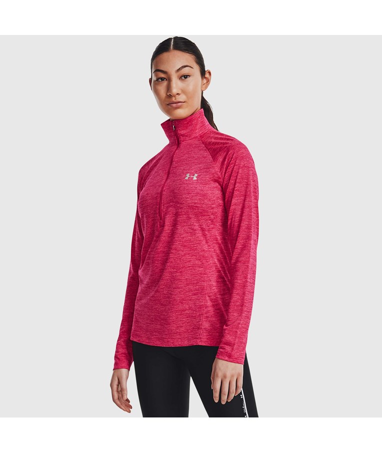 Ženska športna majica UNDER ARMOUR UA TECH 1/2 ZIP - TWIST