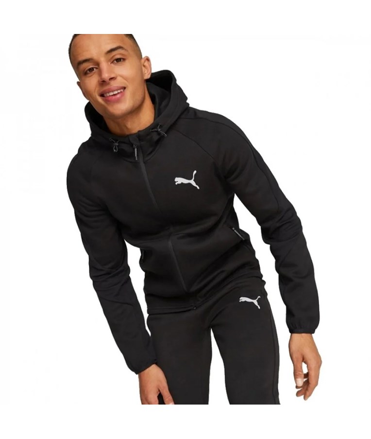 Moška športna jopa s kapuco PUMA EVOSTRIPE Full-Zip Hoodie DK