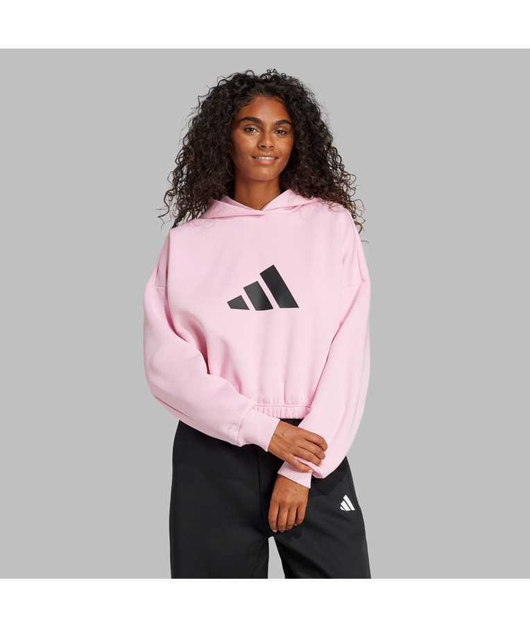 Ženski športni pulover s kapuco ADIDAS W FI 3B OH HD