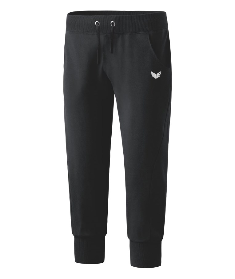 Ženske 3/4 hlače ERIMA Cropped Sweatpants with narrow waistband