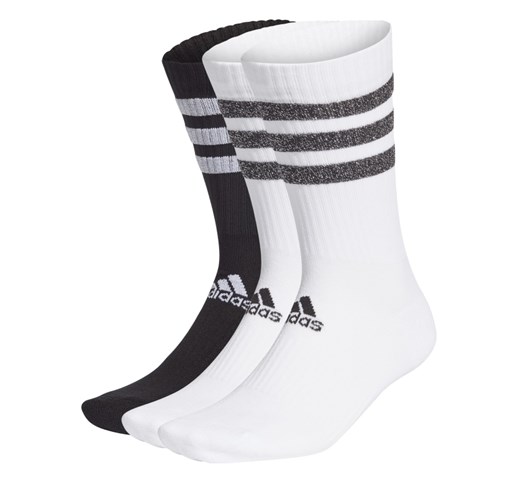 Nogavice adidas 3S GLAM CRW WMS