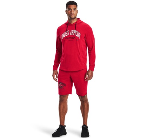 Muški sportski pulover Under Armour Rival Try Athlc Dept HD-RED