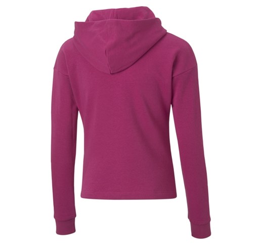 Dekliški športni pulover s kapuco PUMA ESS+ Logo Cropped Hoodie TR G