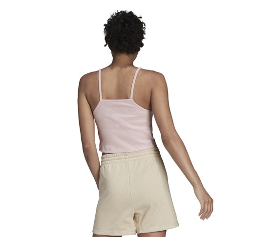 Ženska športna majica brez rokavov adidas STUDIO LOUNGE RIB TANK TOP