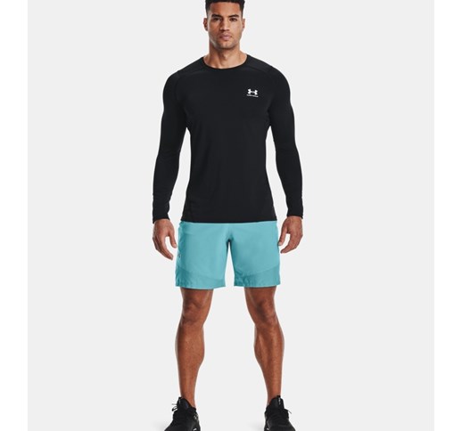 Moški športni pulover Under Armour HG Armour Fitted LS-BLK