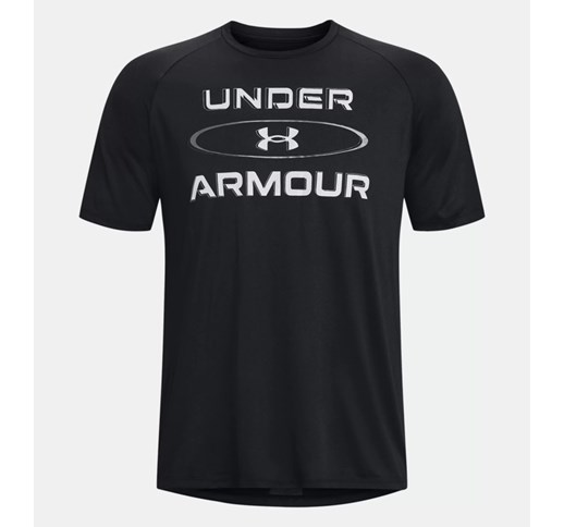 Moška športna majica Under Armour Tech 2.0 WM Graphic SS-BLK
