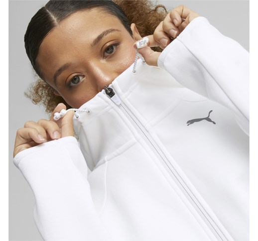 Ženska športna jopa s kapuco PUMA EVOSTRIPE FULL-ZIP HOODIE