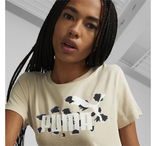 Ženska športna majica PUMA ESS+ ANIMAL Tee