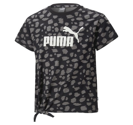 Dekliška športna majica PUMA ESS+ ANIMAL AOP Knotted Tee G