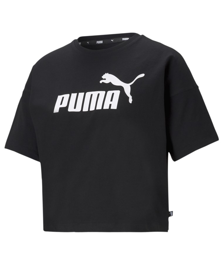 Ženska športna majica PUMA ESS Cropped Logo Tee